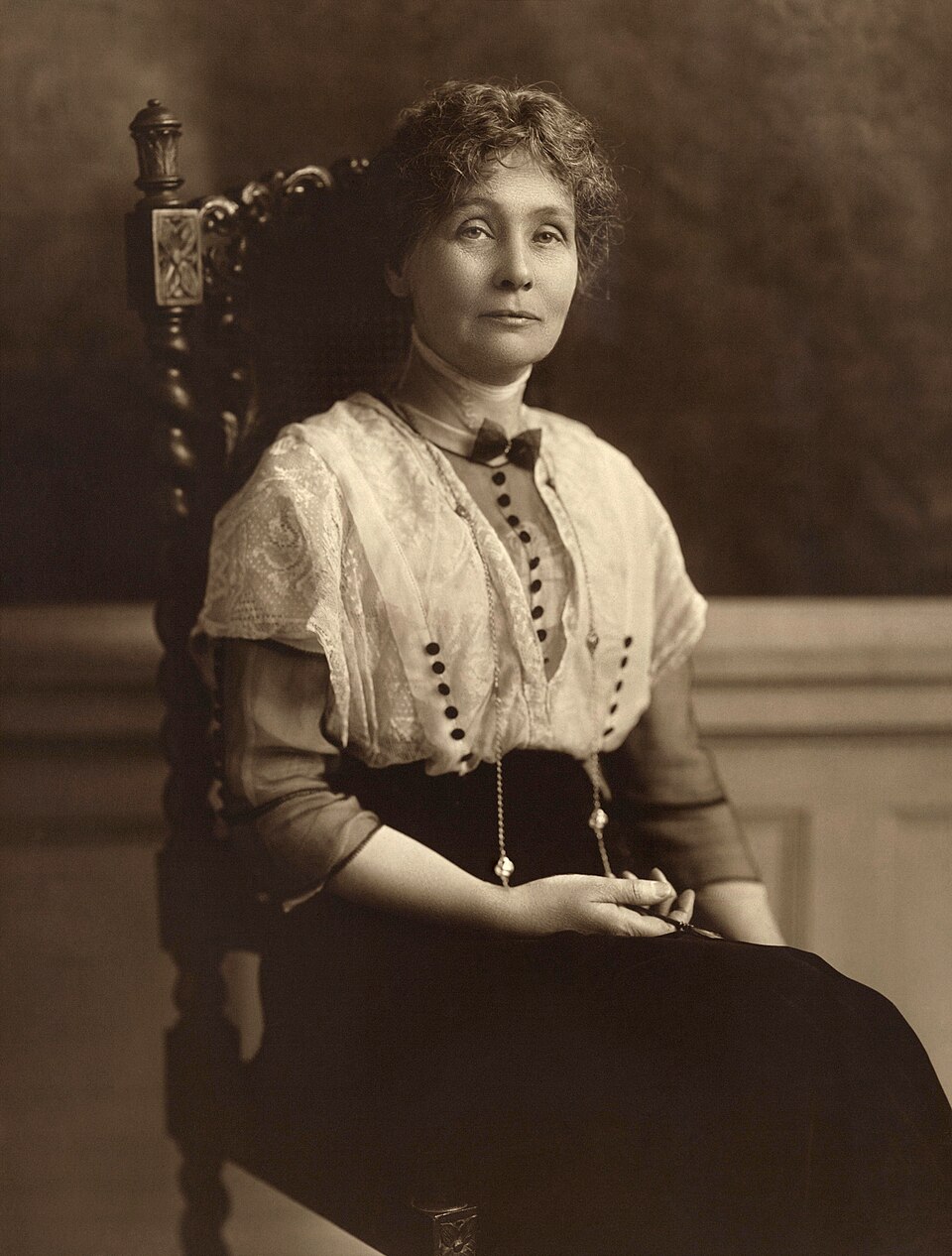 Portret Emmeline Pankhurst